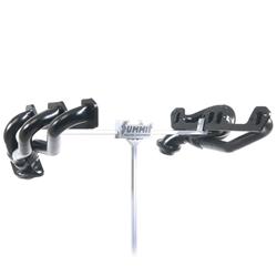 Summit Black Painted Short Headers 96-03 Dodge Ram 5.9L - Click Image to Close